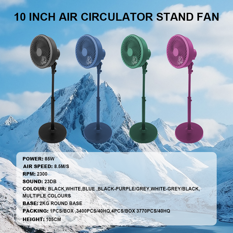 Luxueux Ventilateur à Circulation d'Air - Votre Solution de Fraîcheur Instantanée