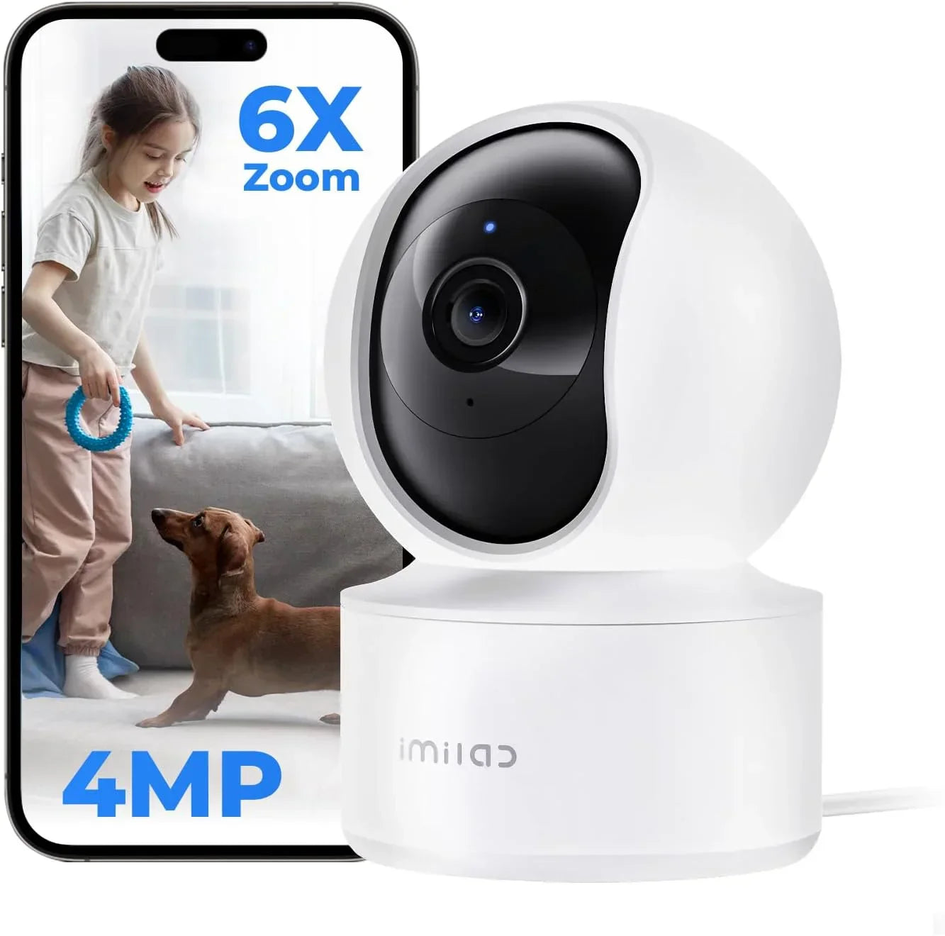 Caméra de Surveillance inteligente 360° Full HD