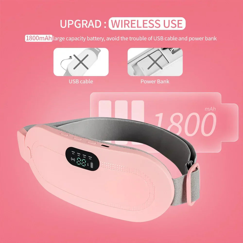Ceinture Chauffante pour Femme - Soulage les Douleurs Menstruelles.