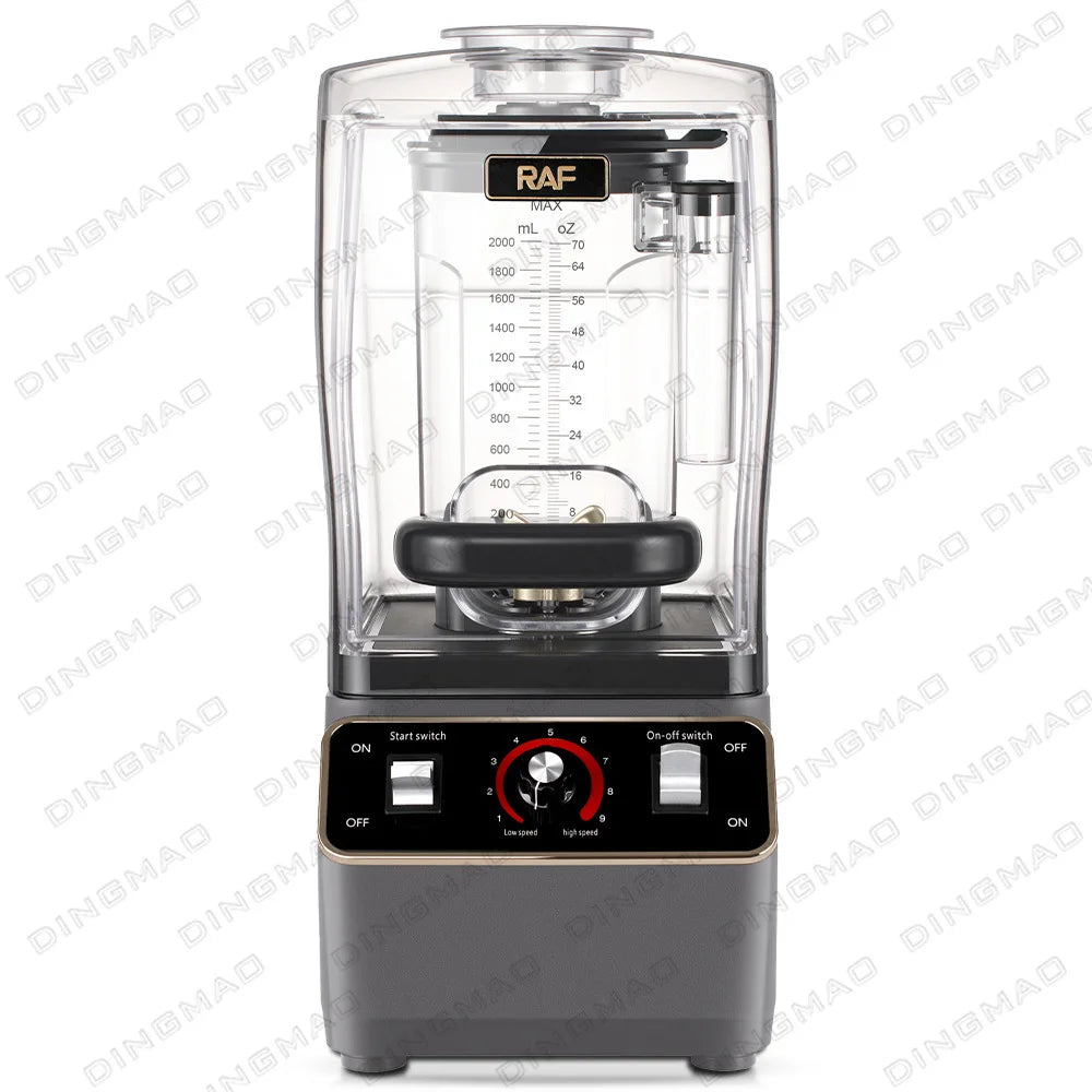 Giga Mixeur Sliencieux Haute Vitesse 2L avec capot insonorisé
