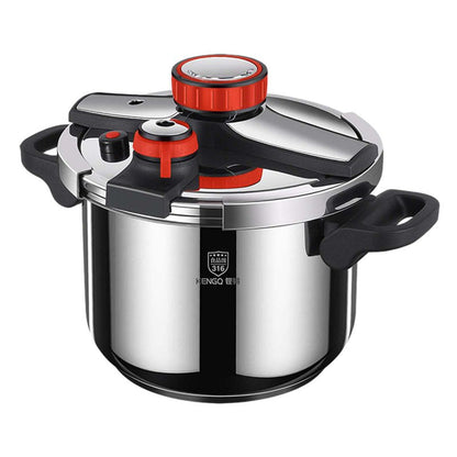 Cocotte Minute Ultra en Acier Inoxydable + ajusteur de pression  - Garantie 5 ans