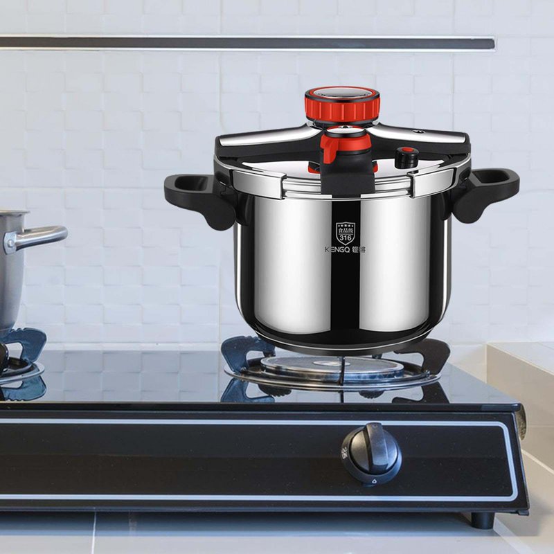 Cocotte Minute Ultra en Acier Inoxydable + ajusteur de pression  - Garantie 5 ans