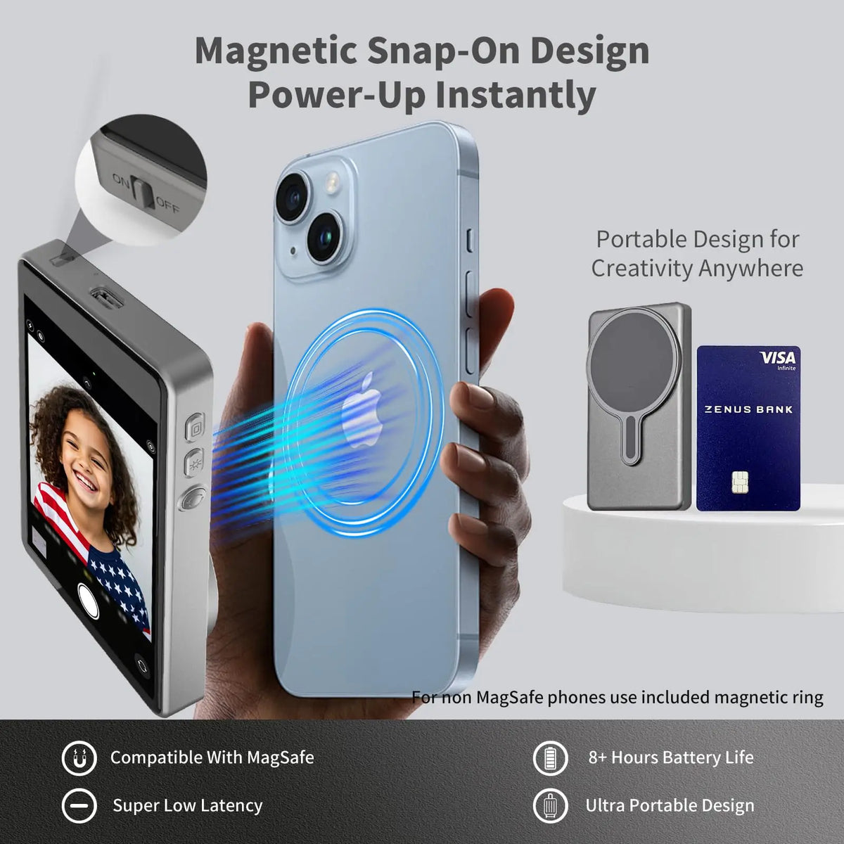 Écran Selfie Intelligent - Filmez vous avec la Caméra Arrière en Toute Simplicité