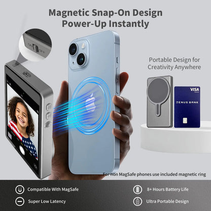 Écran Selfie Intelligent - Filmez vous avec la Caméra Arrière en Toute Simplicité