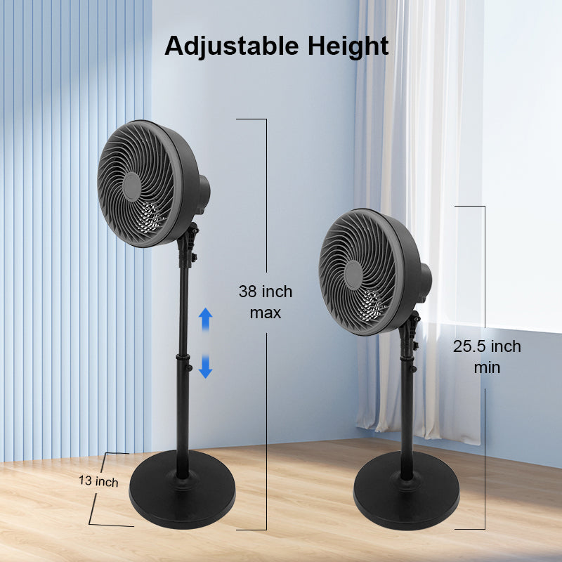 Luxueux Ventilateur à Circulation d'Air - Votre Solution de Fraîcheur Instantanée