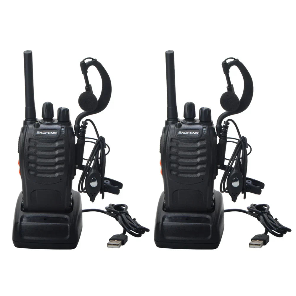 Pack 2 Talkies-Walkies Baofeng - 5 km de portée