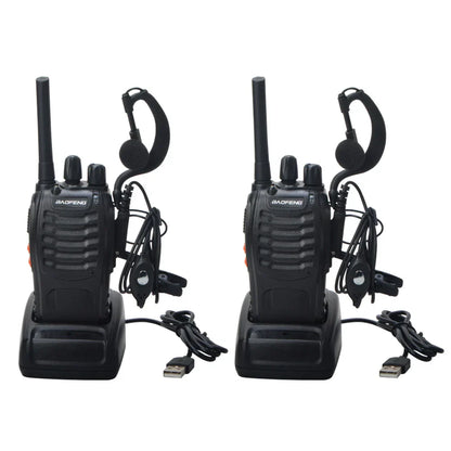 Pack 2 Talkies-Walkies Baofeng - 5 km de portée
