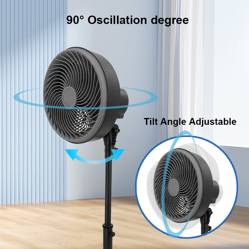 Luxueux Ventilateur à Circulation d'Air - Votre Solution de Fraîcheur Instantanée