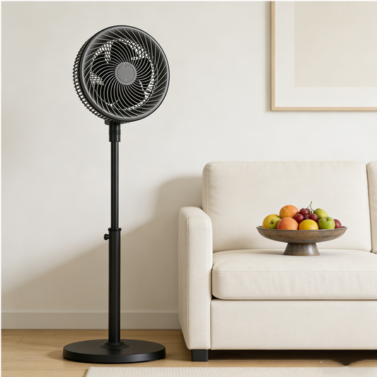 Luxueux Ventilateur à Circulation d'Air - Votre Solution de Fraîcheur Instantanée