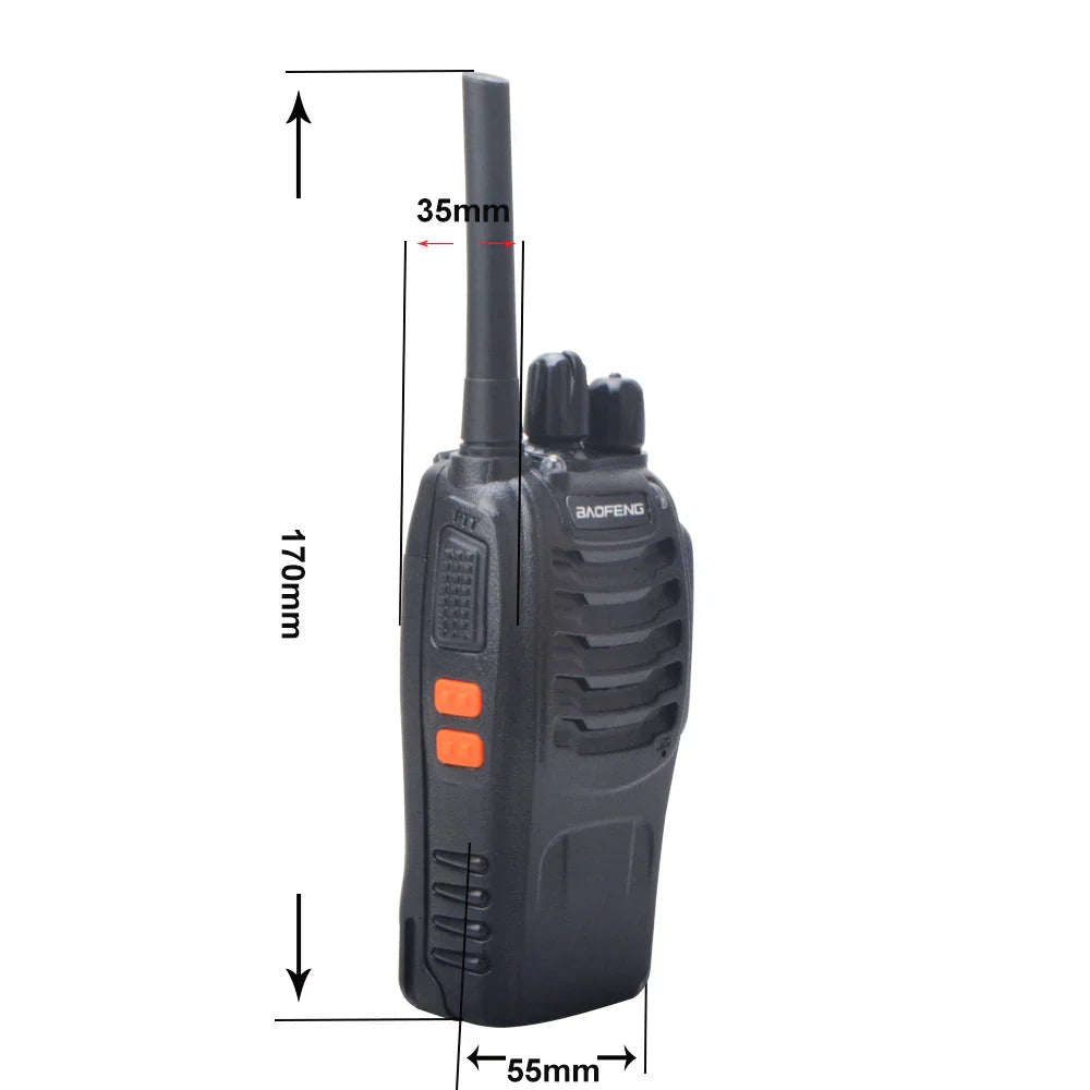 Pack 2 Talkies-Walkies Baofeng - 5 km de portée