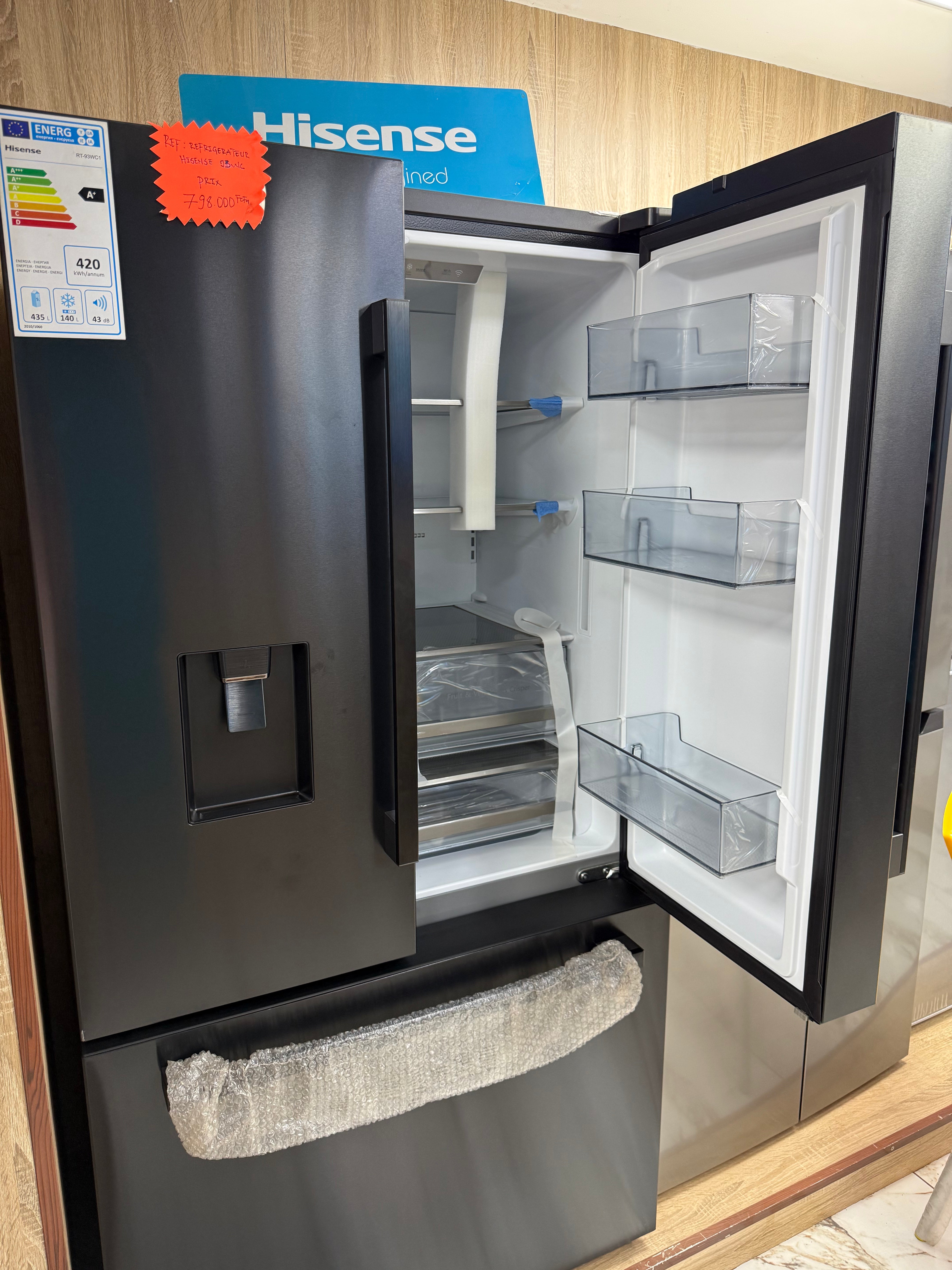 Frigo Hisense 93WC - 565 litres