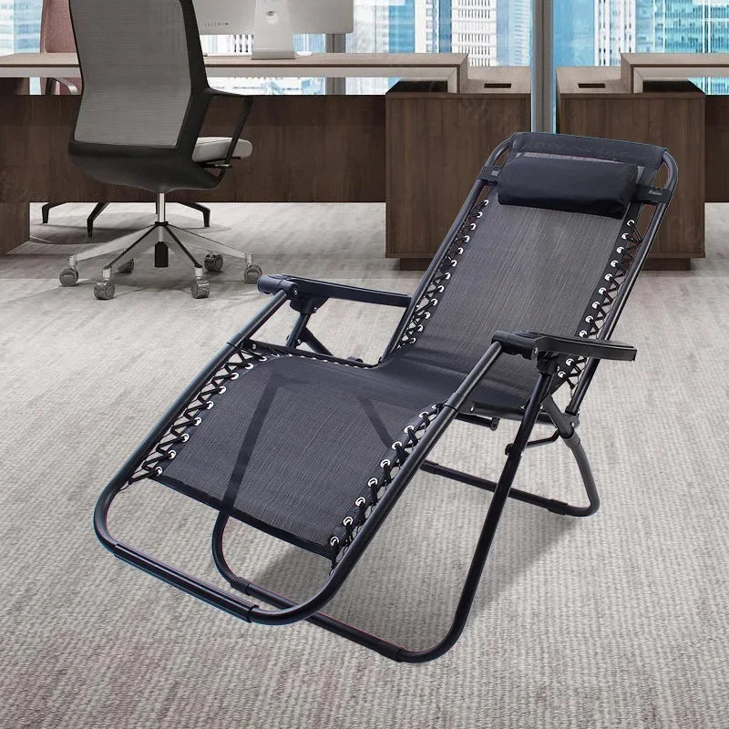 Chaise Pliante Zéro Gravité - Supporte jusqu'a 250Kg
