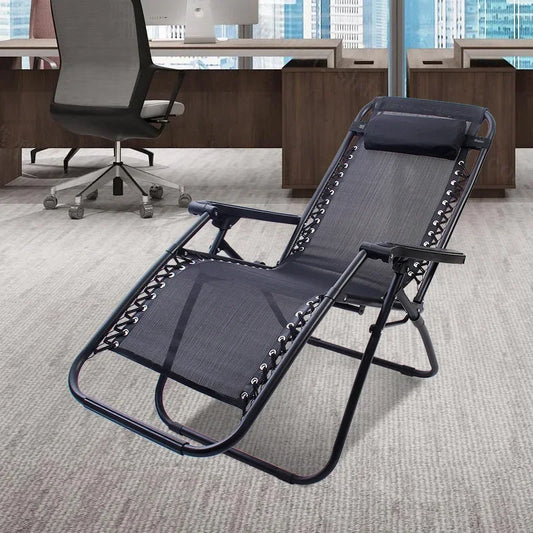 Chaise Pliante Zéro Gravité - Supporte jusqu'a 250Kg