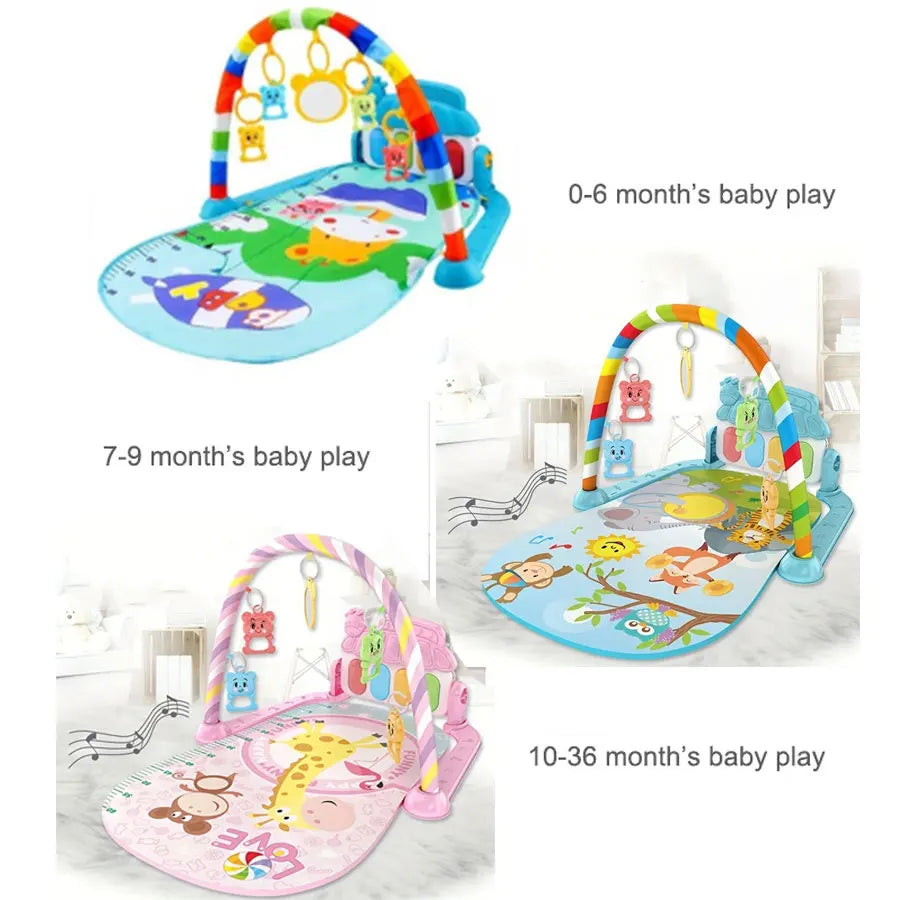 Tapis d’Éveil Musical Bébé 0–36 Mois