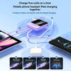 Mini Power Bank Universel -  10.000mAh avec 4 Câbles Charge.