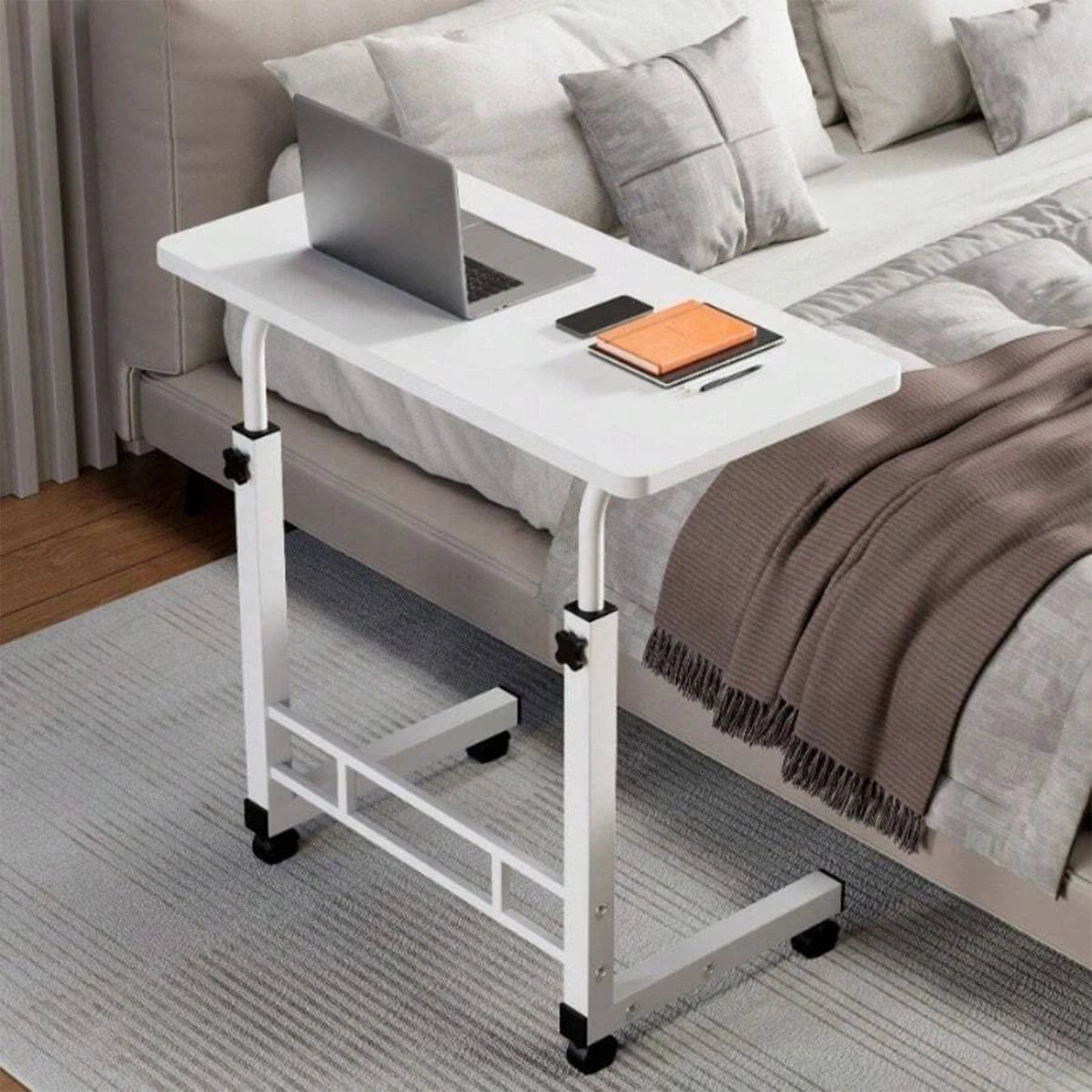 Mini Table de Bureau Mobile - Idéale pour Travailler, Manger et Étudier