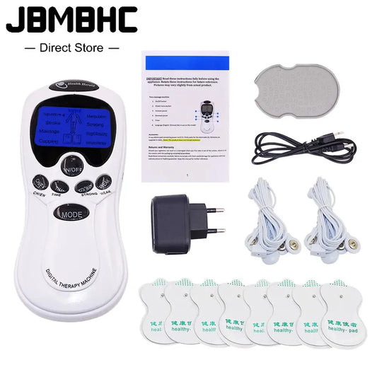 Tens Unit Electrode Acupuncture Electric Digital Therapy Massageador Machine Pulse Body Slimming Massager Apparatus Health Care