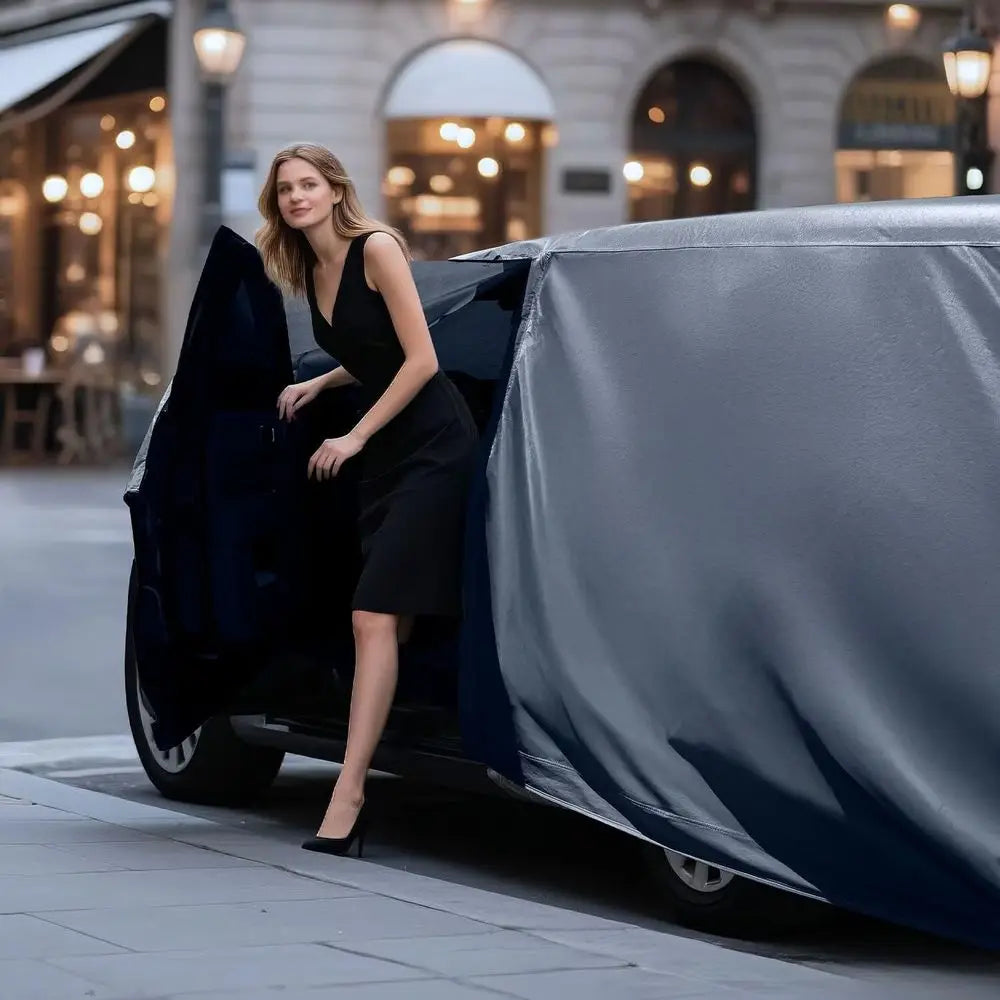 Bâche de voiture Premium - avec tissu Doublé Super lourd