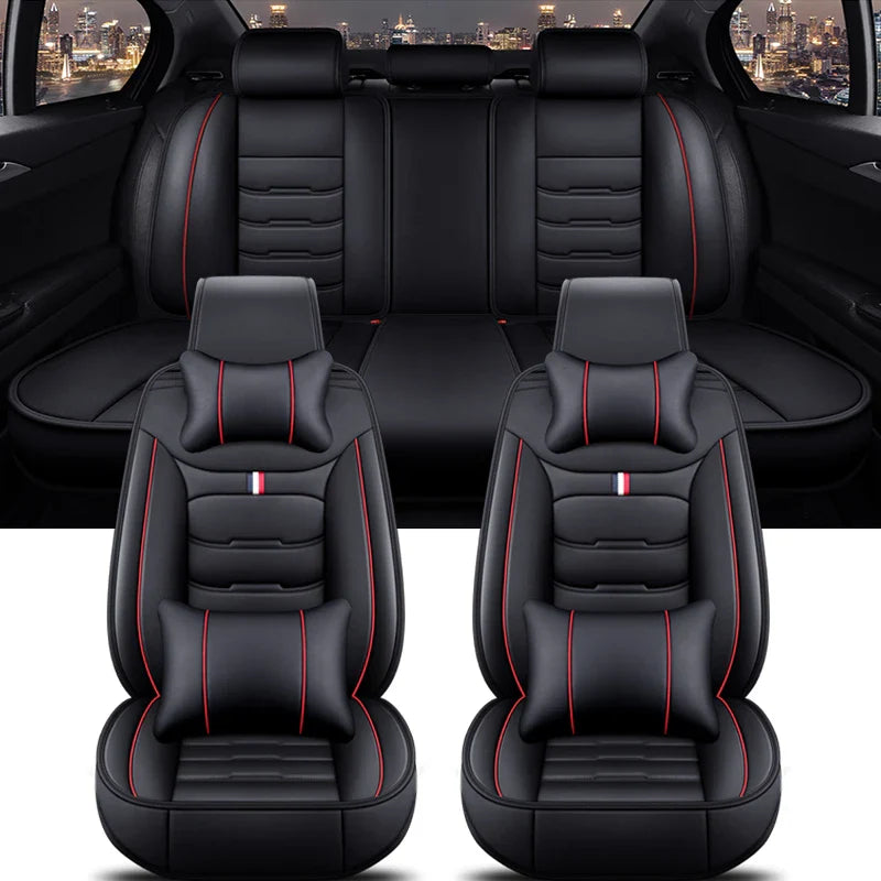 Universal Car Seat Cover for VW All Models Polo Golf Passat CC Touran Tiguan Toureg Touareg Phaeton T-ROC Accessories Interior