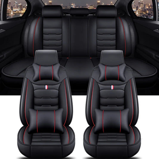 Universal Car Seat Cover for VW All Models Polo Golf Passat CC Touran Tiguan Toureg Touareg Phaeton T-ROC Accessories Interior