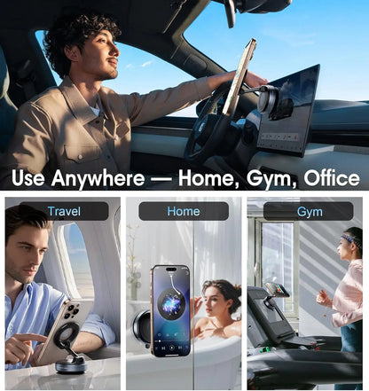 Support Téléphone Magnétique Ultra-Fix 360