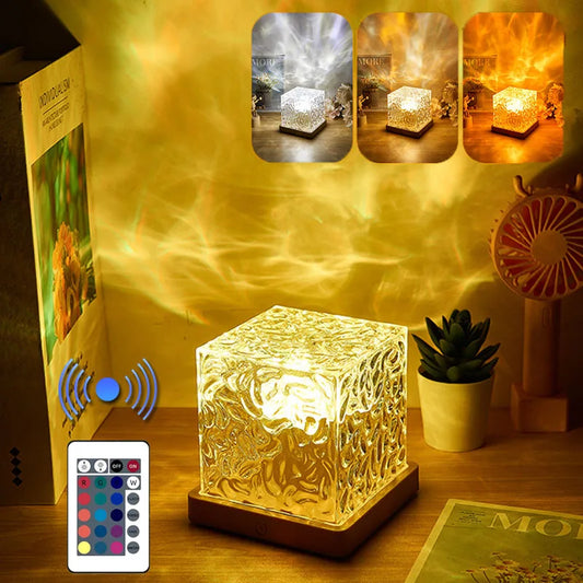 Lampe Crystal Flamme.