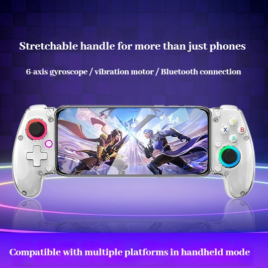 Manette Bluetooth Extensible – Compatible avec Android, iPhone, iPad, PC, Nintendo Switch, Playstation