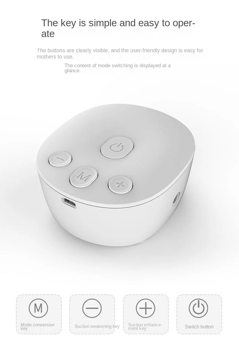 New Double Electric Breast Pumps Powerful Nipple Suction USB Electric Breast Pump with Baby Milk Bottle Cold Heat Pad Nippl