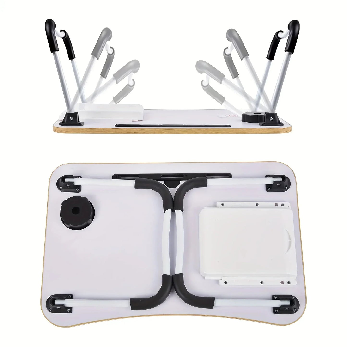 Table de Lit Pliable pour Ordinateur, repas et Etudes