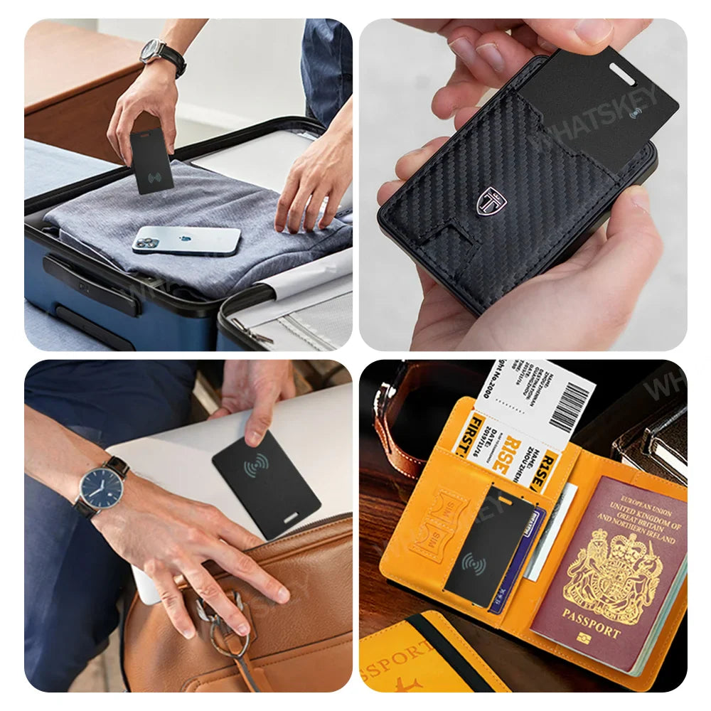 Carte Traceur GPS pour Portefeuille - Iphone et Android