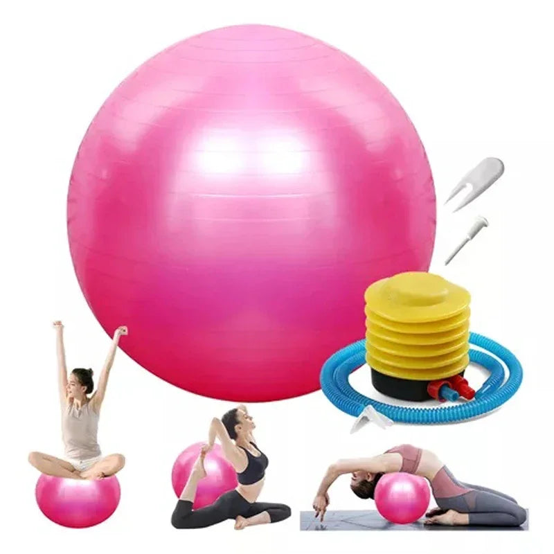 Ballon de Yoga Antidérapant – Supporte jusqu’à 150kg