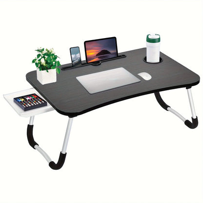 Table de Lit Pliable pour Ordinateur, repas et Etudes