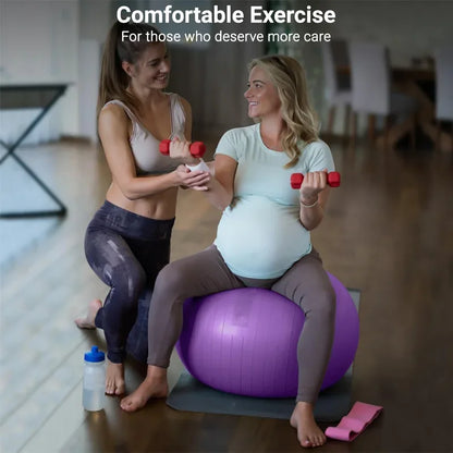 Ballon de Yoga Antidérapant – Supporte jusqu’à 150kg