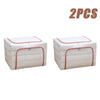 Transparent clothing organizer Multi-functional folding bins toy storage box waterproof storage box home storage shelves.