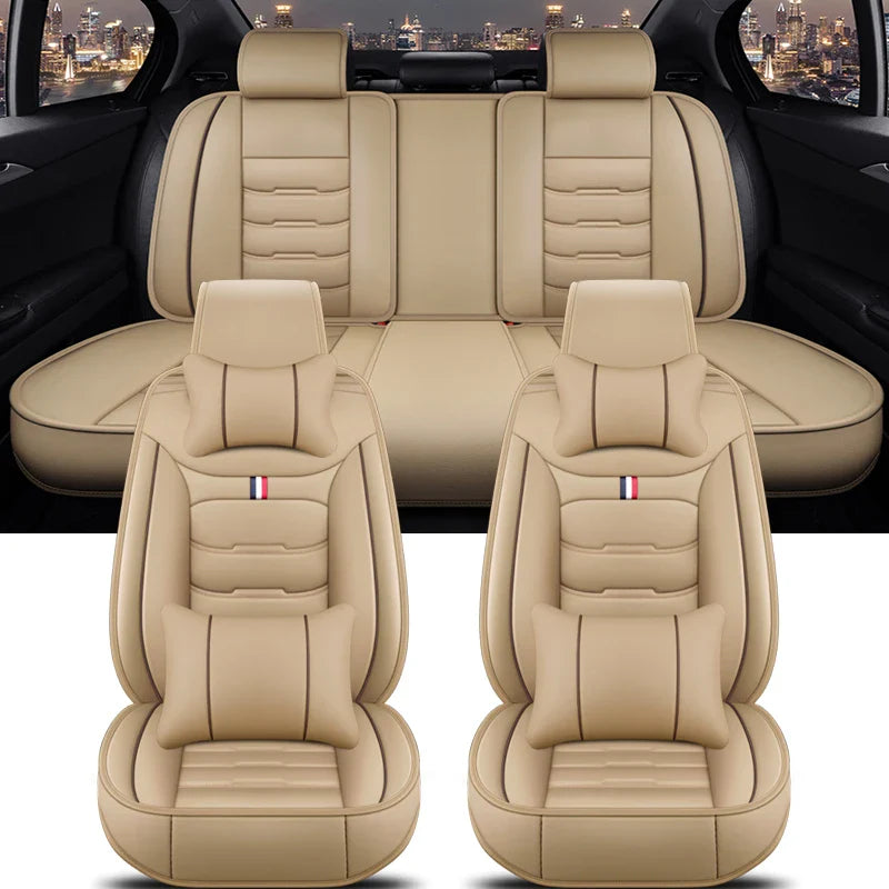 Universal Car Seat Cover for VW All Models Polo Golf Passat CC Touran Tiguan Toureg Touareg Phaeton T-ROC Accessories Interior