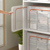 Transparent clothing organizer Multi-functional folding bins toy storage box waterproof storage box home storage shelves.
