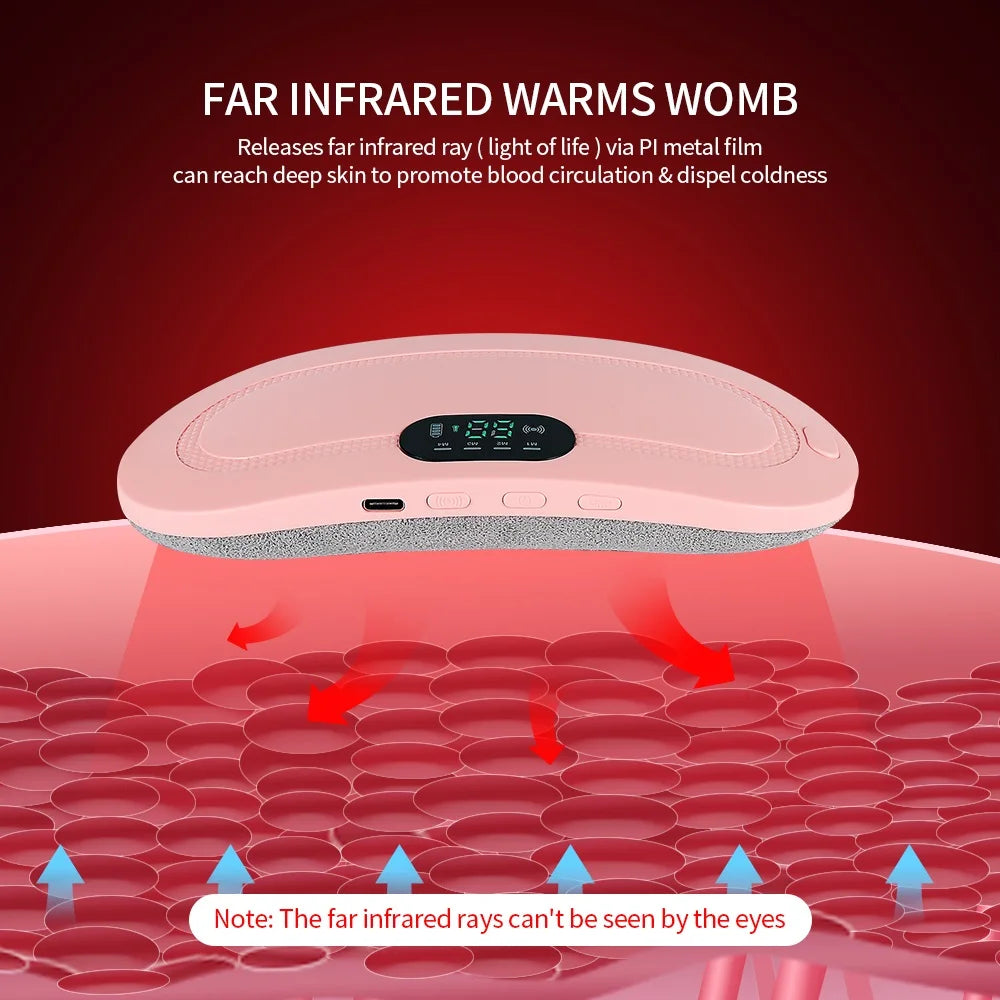 Ceinture Chauffante pour Femme - Soulage les Douleurs Menstruelles.