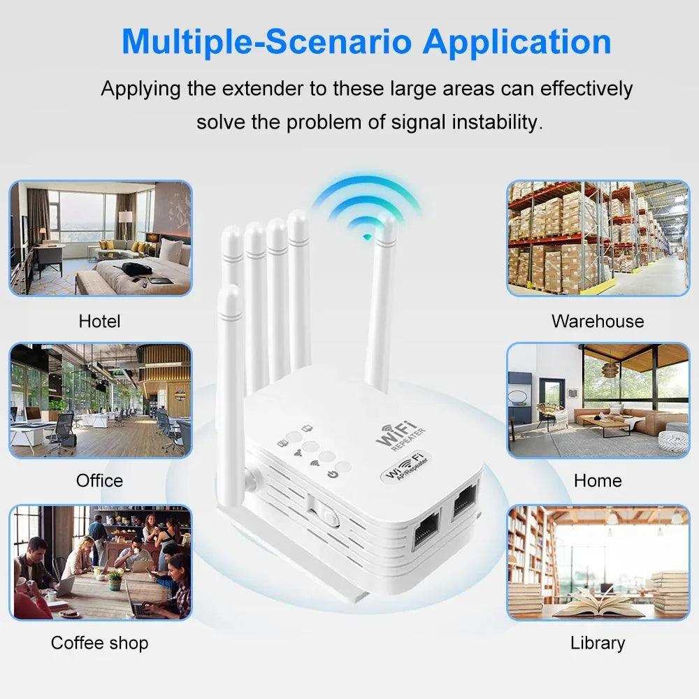 📶 Répéteur WiFi 1200 Mbps