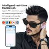 LUNETTE INTELLIGENTE – MUSIQUE, APPEL &amp; Traduction de Langue en Live ( sans camera intégrés )