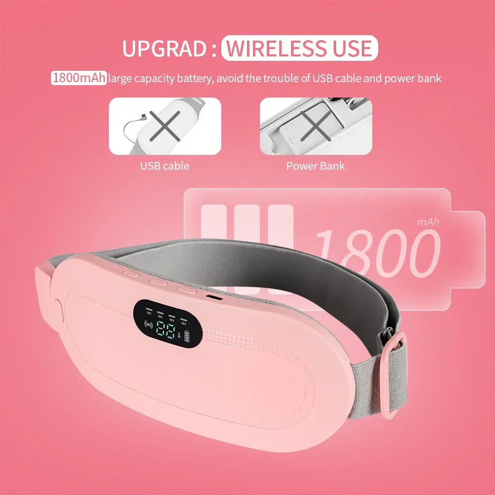 Ceinture Chauffante pour Femme - Soulage les Douleurs Menstruelles.