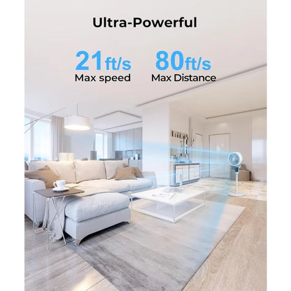Luxueux Ventilateur à Circulation d'Air - Votre Solution de Fraîcheur Instantanée