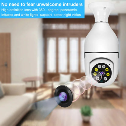 Ampoule Caméra WiFi 360°