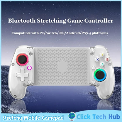 Manette Bluetooth Extensible – Compatible avec Android, iPhone, iPad, PC, Nintendo Switch, Playstation