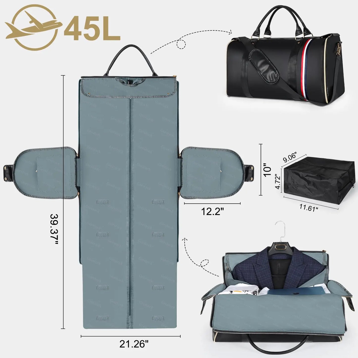 Sac de Voyage VIP Convertible 2 en 1