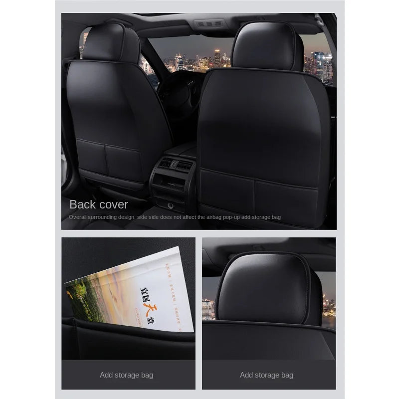 Universal Car Seat Cover for VW All Models Polo Golf Passat CC Touran Tiguan Toureg Touareg Phaeton T-ROC Accessories Interior
