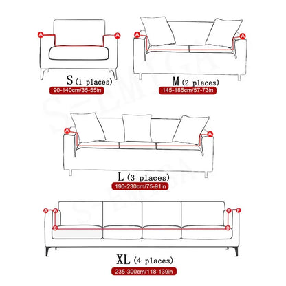 Housse de Canapé Extensible - Pour Fauteuil complet..