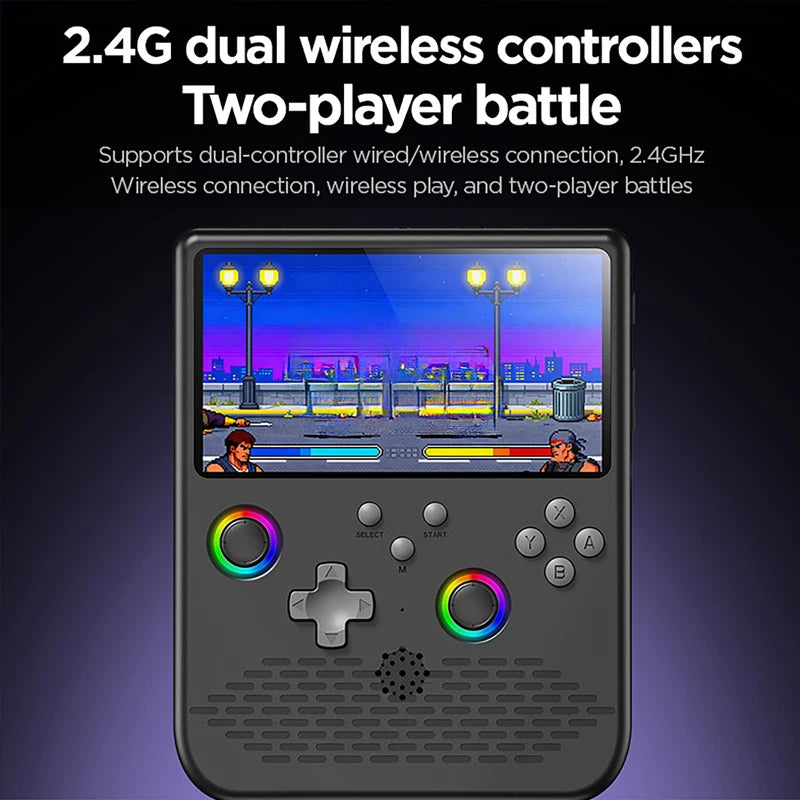 Mini Console Rétro H5 - Plus de 1 000 Jeux, Écran IPS 5 Pouces