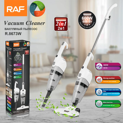 2-In-1 Vacuum Cleaner Handheld Portable Electric Vacuum Cleaner for Hard Floor Pet Hair