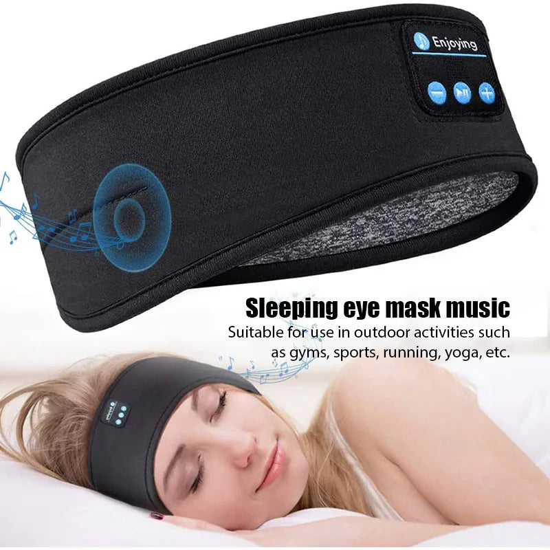 Bandeau Écouteurs Bluetooth -  3-en-1 pour Sport, Détente et Sommeil