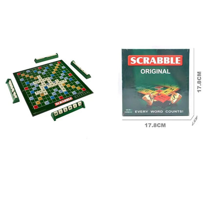2-4 Players English Spelling Puzzle Game Educational Travel Alphabet Spell Game Fun Learning Toy Perfect for Family Game Night